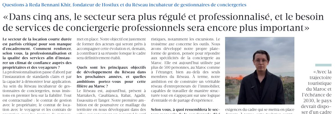 « Dans cinq ans, le secteur sera plus régulé et professionnalisé »